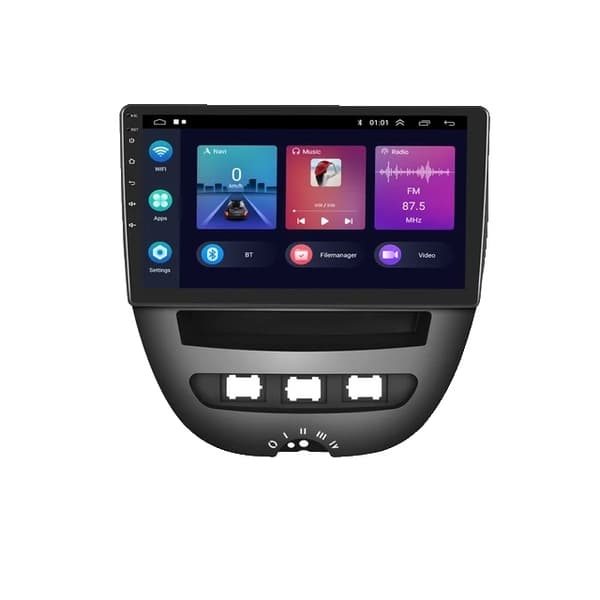 Android bil stereo, GPS navigation, Carplay integration, 1 16G Carplay Cam