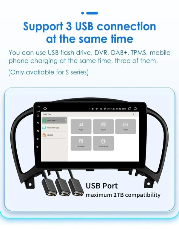 Bilradio, Android 12, Carplay, S4-4G 32G-8cores-4GA