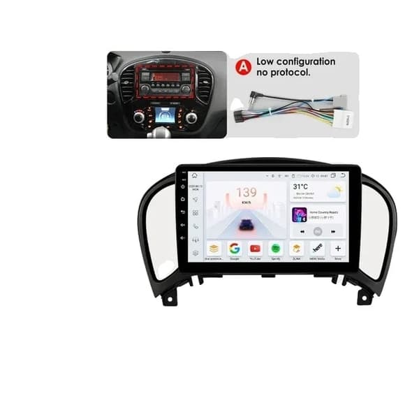 Bilradio, Android 12, Carplay, S4-4G 32G-8cores-4GA