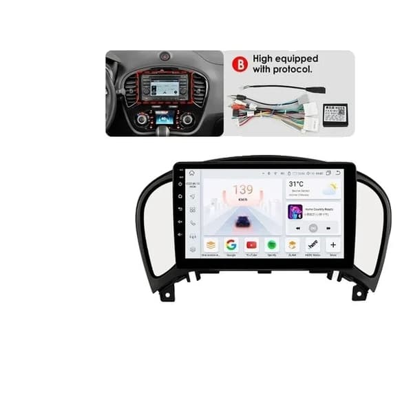 Bilradio, Android 12, Carplay, S4-4G 32G-8cores-4GA