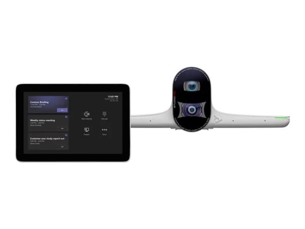 Poly Studio - For Microsoft Teams - Large Room Kit - videokonferansesett (Poly Studio E70-kamera, Poly GC8-berøringskontroller) - Certified for Micro