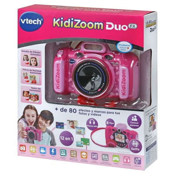 Kamera för barn Vtech Kidizoom Duo DX Rosa