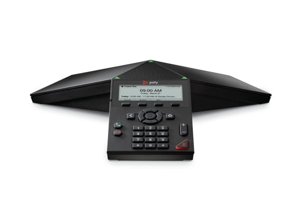 Poly Trio 8300 - VoIP-konferenstelefon - med Bluetooth interface med nummerpresentation/samtal väntar - IEEE 802.11a/b/g/n (Wi-Fi)/Bluetooth 5.0 - 3-
