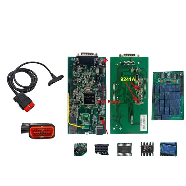 Diagnostiikkatyökalu, Bluetooth-yhteys, Kaksois-PCB-tekniikka, BT DS Vanha kuori BT DS Old shell