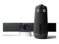 Pikkukuva 5 / 5: Owl Labs Meeting Owl 4+ ja Owl Bar Bundle - Älykäs 360 asteen 4K monikameravideoneuvottelupaketti (automaattinen tarkennus kaiuttimeen, älykameran va