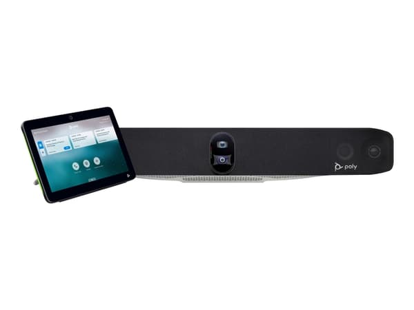Poly Studio X70 - Alt-i-ett-videobar (Poly TC10-berøringskontroller, videolinje) - Zoom Certified, Certified for Microsoft Teams, Google Meet Certifi