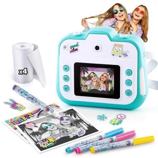 3 i 1 direktkamera - CANAL TOYS - CLK 001 - Blå - Från 8 år