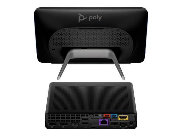 Poly Studio - For Microsoft Teams - Base Kit G9 Plus - videokonferansesett (Poly TC10-berøringskontroller, HP Mini IP Conference PC)