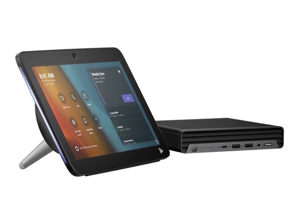 Poly Studio - For Microsoft Teams - Base Kit G9 Plus - videokonferansesett (Poly TC10-berøringskontroller, HP Mini IP Conference PC)
