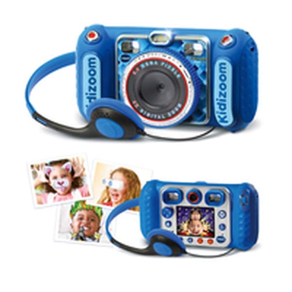Digitalkamera för barn Vtech Duo DX bleu