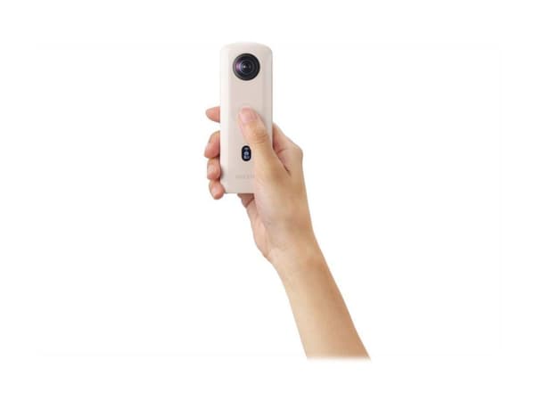 Ricoh THETA SC2 - 360 videoopptaker - 4K / 30 fps - 12.0 MP - flash 14 GB - intern flashminne - Wireless LAN, Bluetooth - hvit