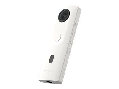 Ricoh THETA SC2 - 360 videoopptaker - 4K / 30 fps - 12.0 MP - flash 14 GB - intern flashminne - Wireless LAN, Bluetooth - hvit