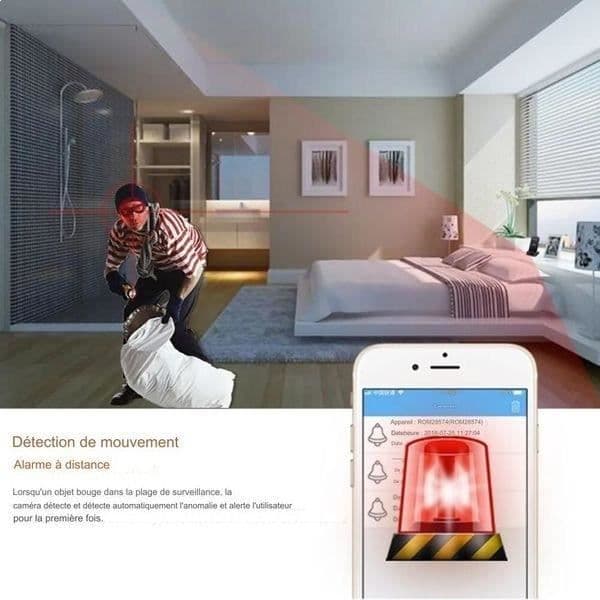 Spy Camera Lamp - WIFI - 4K - Induction Charger - Bluetooth Speaker - HD 1080P