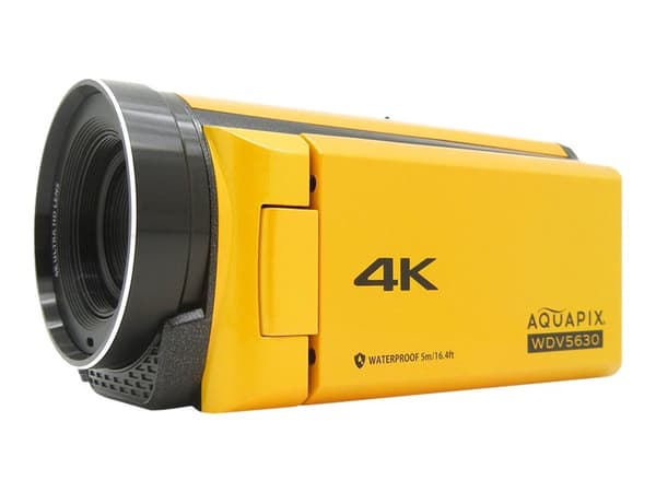 Aquapix WDV5630, 13 MP, 4K Ultra HD, 7,62 cm (3"), 370 g, Gul Gul