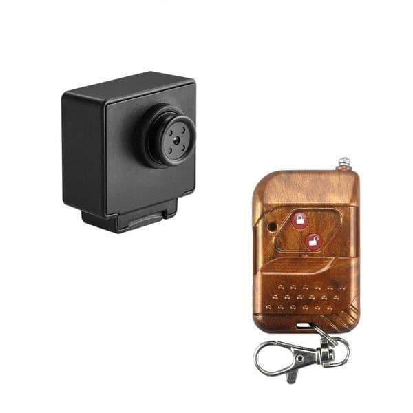 Spy Camera - Trådlös - HD 1080P - Fjärrkontroll - Uppladdningsbart Batteri - Svart
