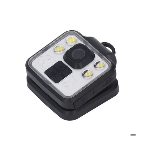 Kamerans kroppskamera lampa HD 1080P - EUROWEB - Vattentålig - Långvarigt batteri