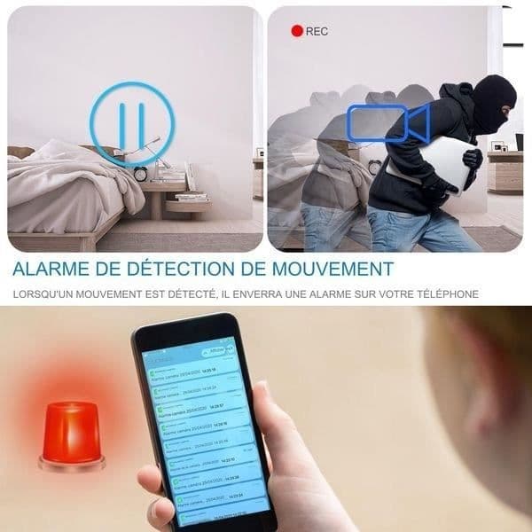 USB-laddare - Spion - 4K - Nattvision - Rörelsedetektor - Wifi