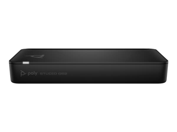 Poly Studio G62 No Radio or Power Cord - Videokonferenssystem - Certifierad för Microsoft-teams, Certifierad för Poly Video - svart - TAA-kompatibel