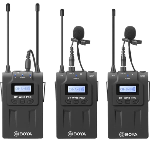 Boya mikrofon BY-WM8 Pro-K2 UHF trådlös