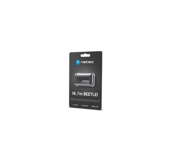 Natec kortläsare Beetle All-in-One USB 2.0