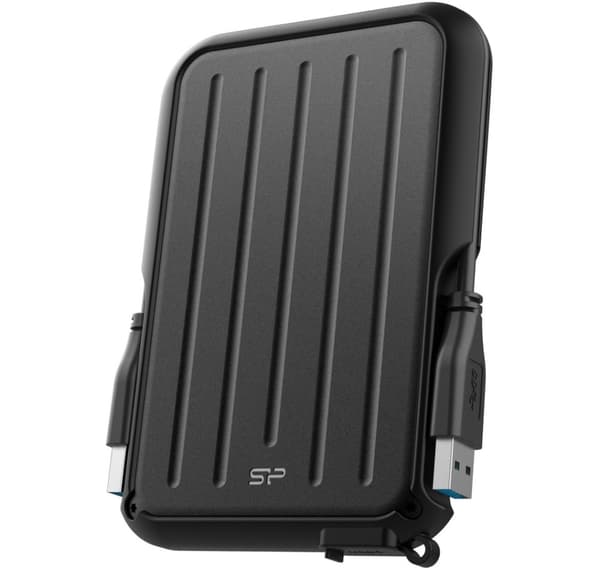 Silicon Power ulkoinen kovalevy 4TB Armor A66, musta