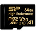 Miniatyrbillede 2 af 4: Silicon Power hukommelseskort microSDXC 64GB High Endurance + adapter