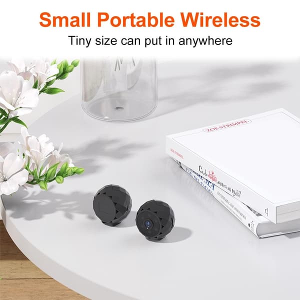 Hemövervakning WiFi-kamera Mobiltelefon Fjärrövervakning Night Vision-kamera
