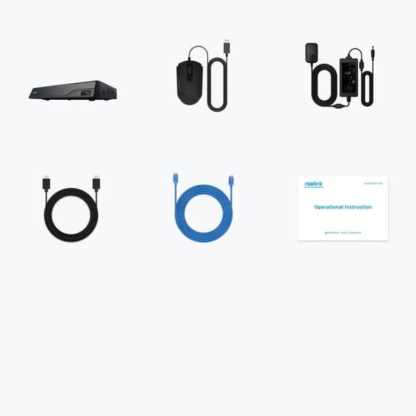 Reolink NVS8 2TB -tallennin