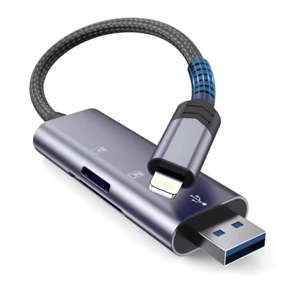 Tech-Protect kortleser Ultraboost SD/microSD Lightning/USB