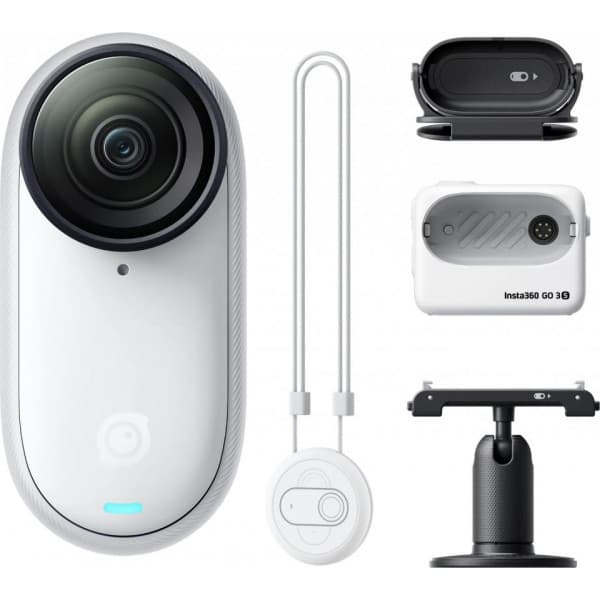 Insta360 GO 3S-actionkamera, 64 GB, hvid