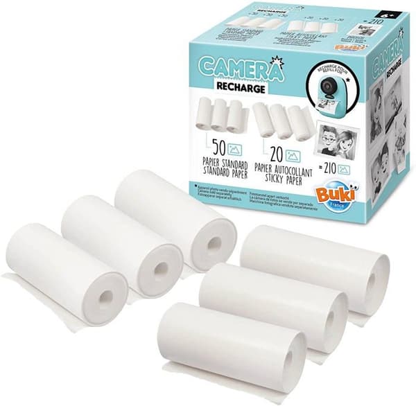 Refills 6 rullar kameraskrivare