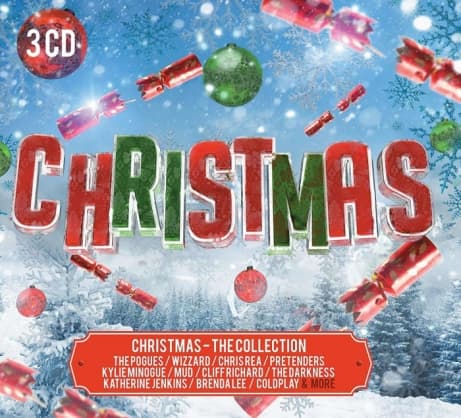 CD-skiva OLIKA ARTISTER "Christmas The Collection" (2017 Version), RHINO