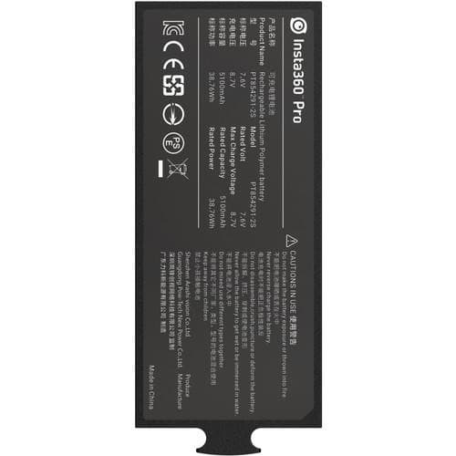 Action cam acc akku pro/cinprbt/a, Insta360