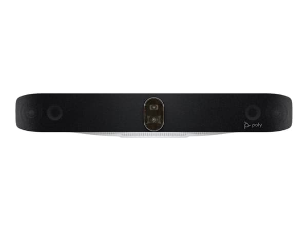 Poly Studio X72 - Alt-i-ett-videobar (videolinje, Poly TC10-berøringskontroller) - Zoom Certified, Certified for Microsoft Teams - svart