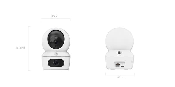 EZVIZ H7C 2K+ IP-KAMERA (4MP+4MP)