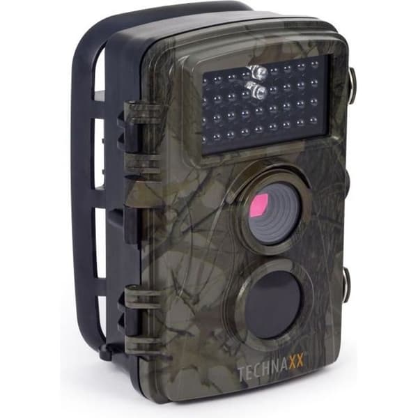 TECHNAXX Nature Wild Cam TX-69 Säkerhetskamera - inomhus och utomhus - Batteridriven - Kamouflagegrön