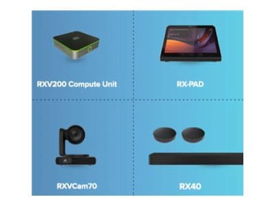 AudioCodes Room Experience (RX) Suite - Videokonferansesett