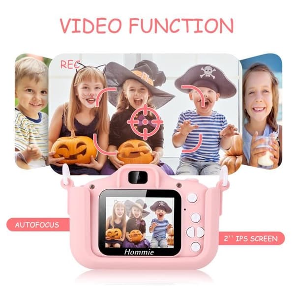 Digital Kamera - Ej specificerad - Mini Barnkamera - 32Go - HD 1080p - USB uppladdningsbar