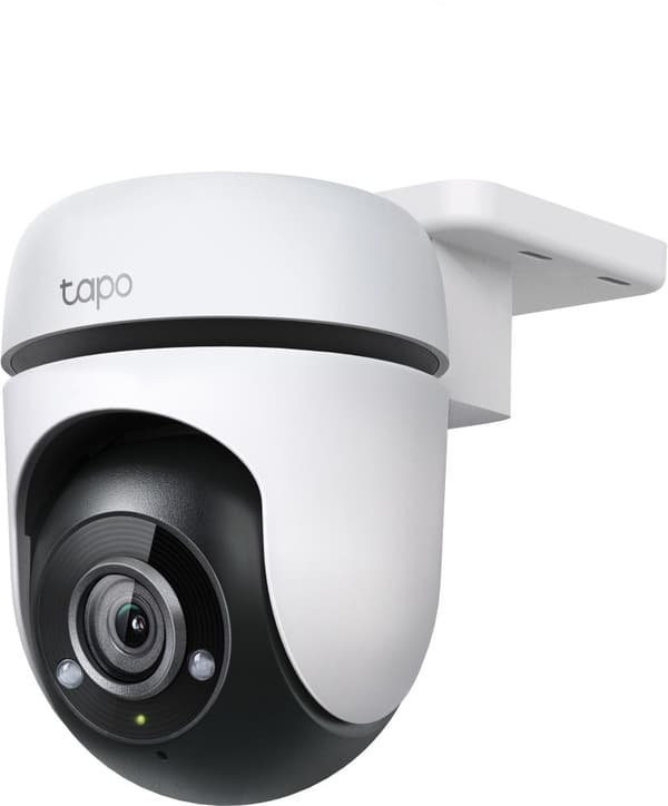 TP-Link Tapo Outdoor Pan/Tilt Security WiFi-kamera Svart, Vit