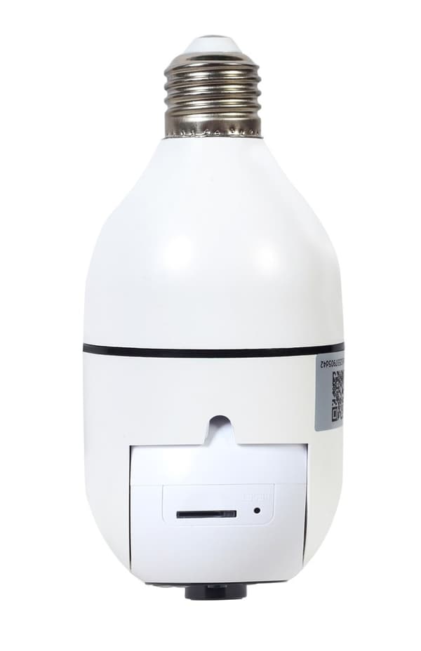 Gembird Slimme wifi-kamera 1080p drejeligt E27 Draaifitting kan i en lampe-tilslutning.