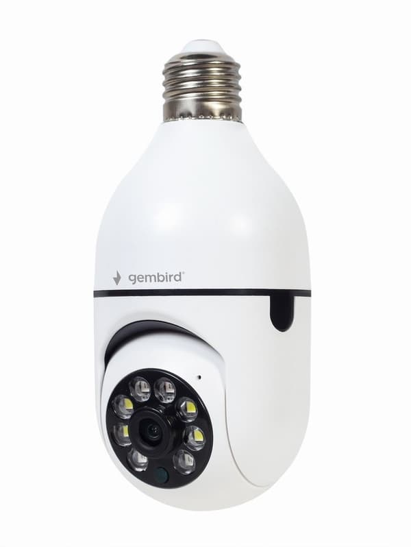 Gembird TSL-CAM-WRHD-01 Smart roterende wifi-kamera, E27, 1080p