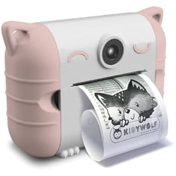 KIDYPRINT Instant Camera Pink Persika