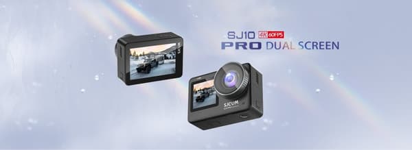 SJCAM SJ10 PRO DUAL SCREEN 4K 60 FPS URHEILUKAMERA