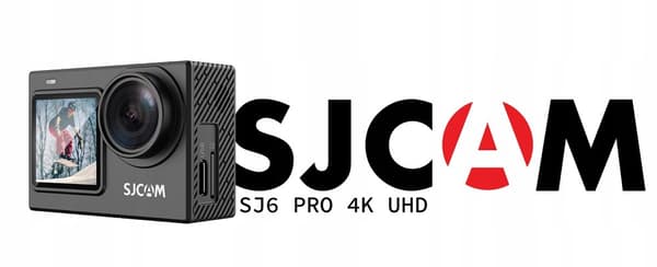 SJ6 PRO SJCAM WiFi-kamera 4K 60FPS musta