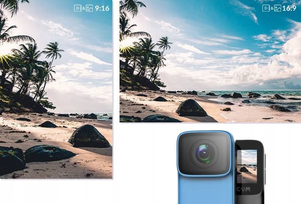 SJCAM C200 4K WIFI URHEILUKAMERA IP68 PYÖRÄ