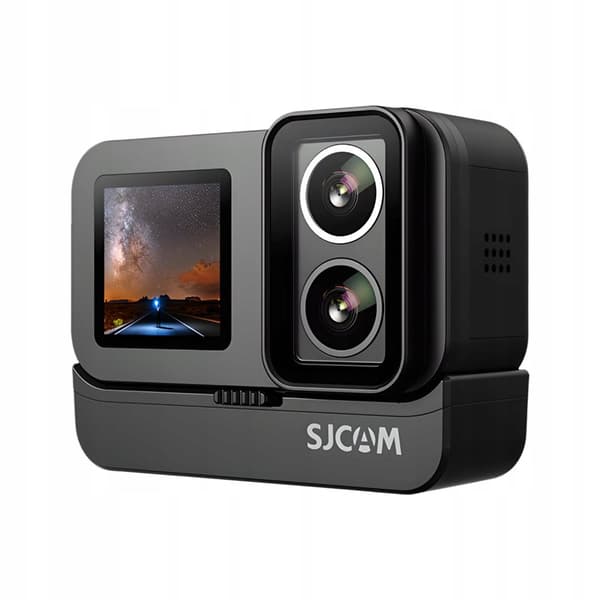 SJCAM SJ20 sportskamera + batteriholder til 4K DUAL LENS PL-kamera