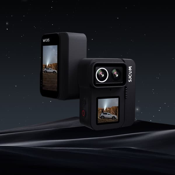 SJCAM SJ20 sportskamera + batteriholder til 4K DUAL LENS PL-kamera