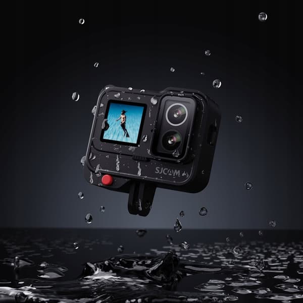SJCAM SJ20 sportskamera + batteriholder til 4K DUAL LENS PL-kamera