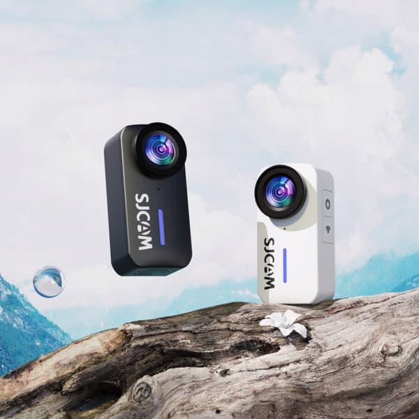 SJCAM C110+ hvidt sportskamera 4K30FPS 20MP vandtæt Wi-fi gyrostik