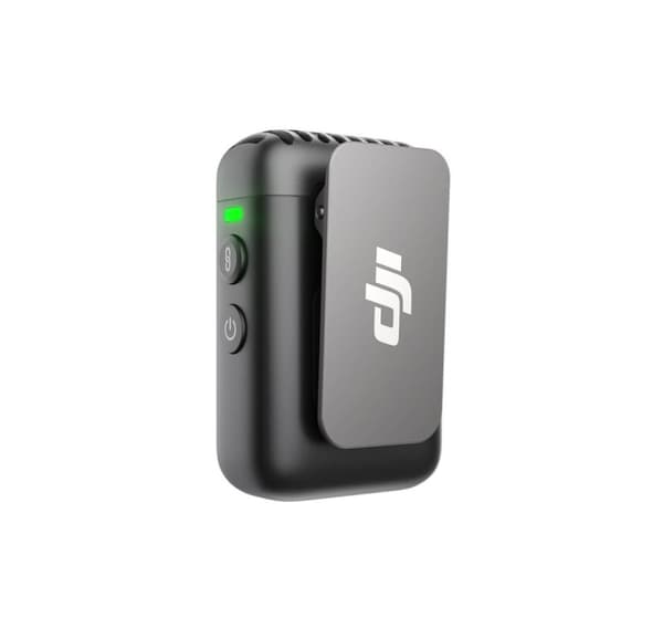 DJI Mic 2-sender, skyggesvart